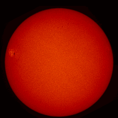 Image of Sun's chromosphere