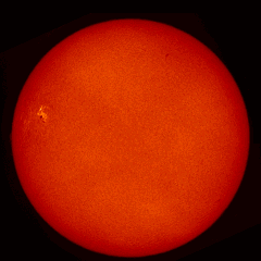 Image of Sun's chromosphere