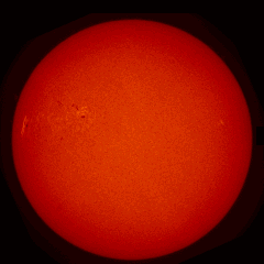 Image of Sun's chromosphere