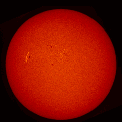 Image of Sun's chromosphere