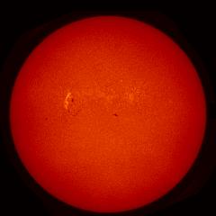 Image of Sun's chromosphere