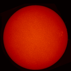 Image of Sun's chromosphere