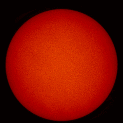 Image of Sun's chromosphere