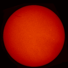 Image of Sun's chromosphere