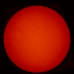 Image of Sun's chromosphere