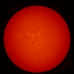 Image of Sun's chromosphere