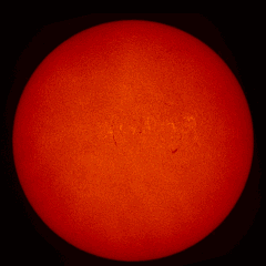 Image of Sun's chromosphere