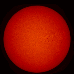 Image of Sun's chromosphere