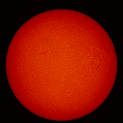 Image of Sun's chromosphere