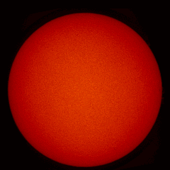 Image of Sun's chromosphere