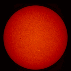 Image of Sun's chromosphere