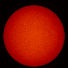 Image of Sun's chromosphere