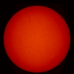 Image of Sun's chromosphere