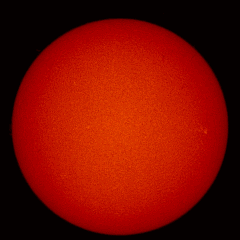 Image of Sun's chromosphere