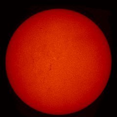 Image of Sun's chromosphere