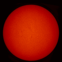 Image of Sun's chromosphere