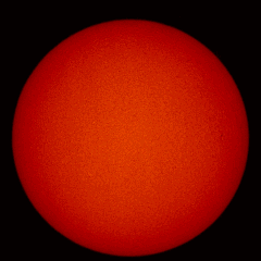 Image of Sun's chromosphere