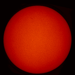 Image of Sun's chromosphere