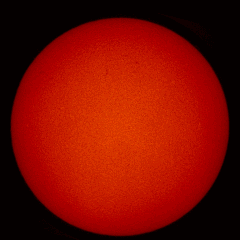 Image of Sun's chromosphere