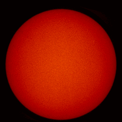 Image of Sun's chromosphere