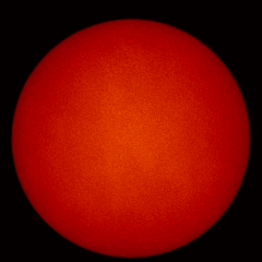 Image of Sun's chromosphere