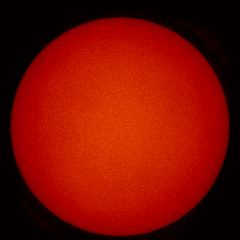 Image of Sun's chromosphere