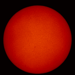 Image of Sun's chromosphere