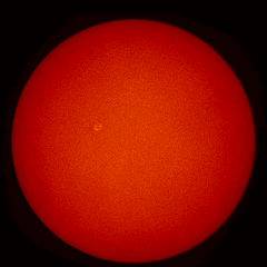 Image of Sun's chromosphere