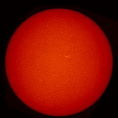 Image of Sun's chromosphere