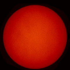 Image of Sun's chromosphere