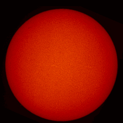 Image of Sun's chromosphere