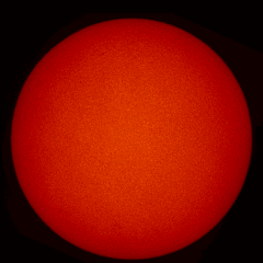 Image of Sun's chromosphere