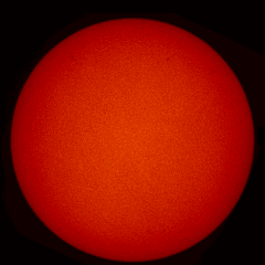 Image of Sun's chromosphere