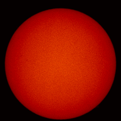 Image of Sun's chromosphere