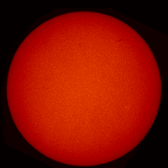 Image of Sun's chromosphere