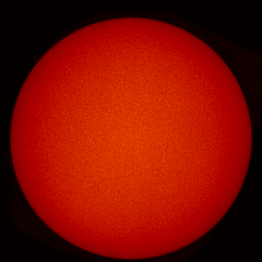 Image of Sun's chromosphere