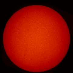 Image of Sun's chromosphere