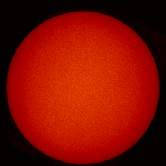 Image of Sun's chromosphere