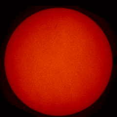 Image of Sun's chromosphere