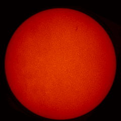 Image of Sun's chromosphere