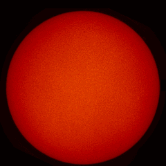 Image of Sun's chromosphere