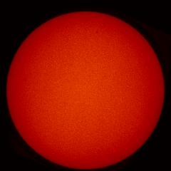 Image of Sun's chromosphere