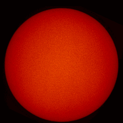 Image of Sun's chromosphere