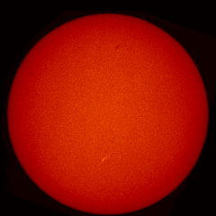 Image of Sun's chromosphere