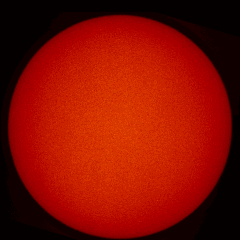 Image of Sun's chromosphere