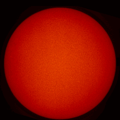 Image of Sun's chromosphere