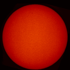 Image of Sun's chromosphere