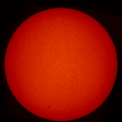 Image of Sun's chromosphere