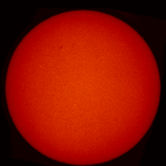 Image of Sun's chromosphere