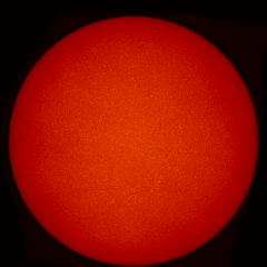 Image of Sun's chromosphere